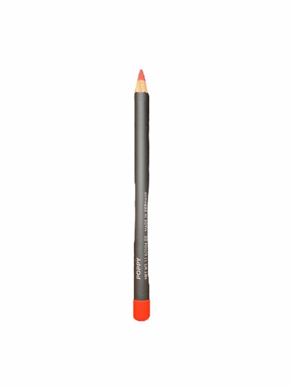 A lip liner in an orange shade