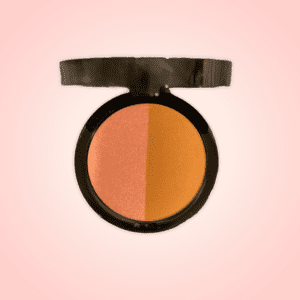 A makeup bronzer