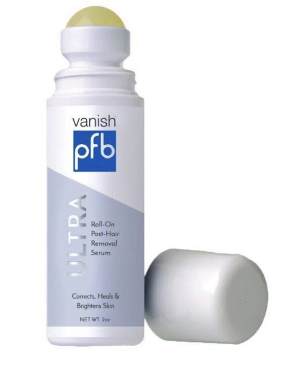 A post-hair removal serum roll on